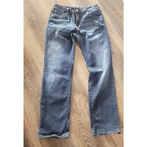 7‎ For All Mankind Standard Girls Bootcut Jeans size 10 #8 - Picture 1 of 6